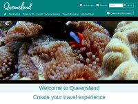Desktop screenshot for queensland.com
