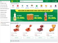 Desktop screenshot for bachhoaxanh.com