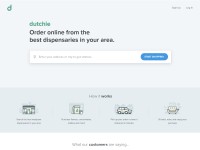 Desktop screenshot for dutchie.com