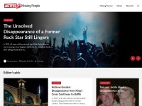 Desktop screenshot for activemissingpeople.com