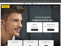 Desktop screenshot for jabra.dk