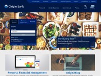 Desktop screenshot for origin.bank