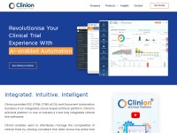Desktop screenshot for clinion.com