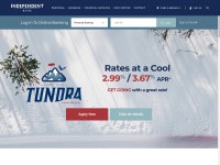 Desktop screenshot for independentbank.com