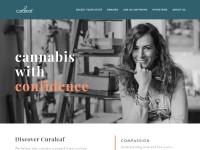 Desktop screenshot for curaleaf.com