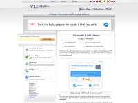 Desktop screenshot for yopmail.com