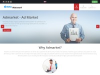 Desktop screenshot for admarket.network