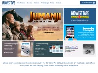 Desktop screenshot for midwesttape.com