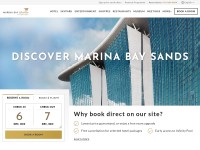 Desktop screenshot for marinabaysands.com