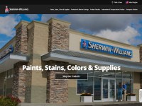 Desktop screenshot for sherwin-williams.com