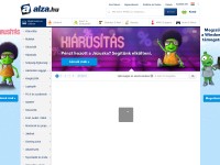 Desktop screenshot for alza.hu
