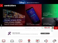 Desktop screenshot for cordcutters.com