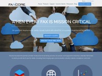 Desktop screenshot for faxcore.com