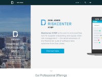 Desktop screenshot for dowjones.com