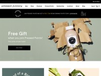 Desktop screenshot for pressedjuicery.com