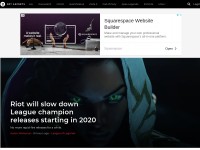 Desktop screenshot for dotesports.com