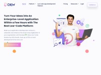 Desktop screenshot for dewstudio.io