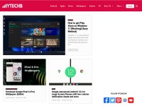 Desktop screenshot for ytechb.com