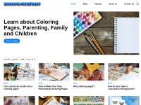 Desktop screenshot for homecoloringpages.com