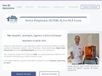 Desktop screenshot for tech3dimpressions.fr