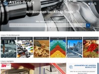 Desktop screenshot for asset-trade.de