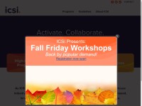 Desktop screenshot for icsi.org