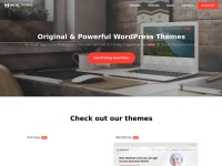 Desktop screenshot for machothemes.com