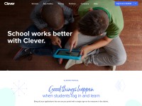 Desktop screenshot for clever.com