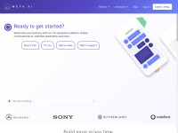 Desktop screenshot for meya.ai