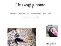 Desktop screenshot for thiscraftyhome.com