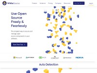 Desktop screenshot for whitesourcesoftware.com