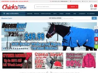Desktop screenshot for chicksaddlery.com