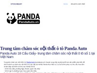 Desktop screenshot for pandaautohanoi.webflow.io