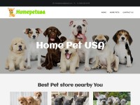 Desktop screenshot for homepetusa.com