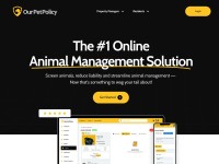 Desktop screenshot for ourpetpolicy.com
