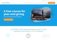 Desktop screenshot for easytithe.com