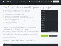 Desktop screenshot for 1forge.com