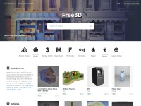 Desktop screenshot for free3d.com