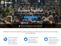 Desktop screenshot for ideascale.com