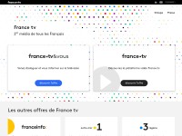 Desktop screenshot for francetelevisions.fr