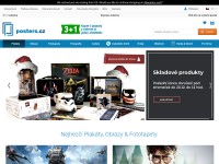 Desktop screenshot for posters.cz