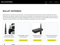 Desktop screenshot for bulletantenna.us