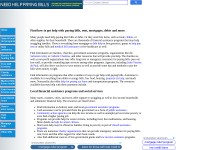 Desktop screenshot for needhelppayingbills.com