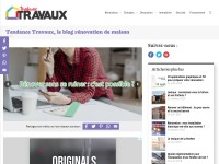 Desktop screenshot for tendance-travaux.fr