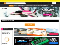 Desktop screenshot for hobbyking.com
