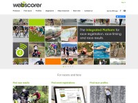 Desktop screenshot for webscorer.com