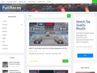 Desktop screenshot for fullraces.com