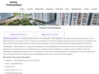 Desktop screenshot for godrejyeshwantpur.in