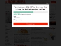 Desktop screenshot for brooklynrail.org