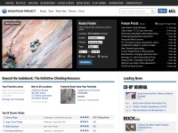 Desktop screenshot for mountainproject.com